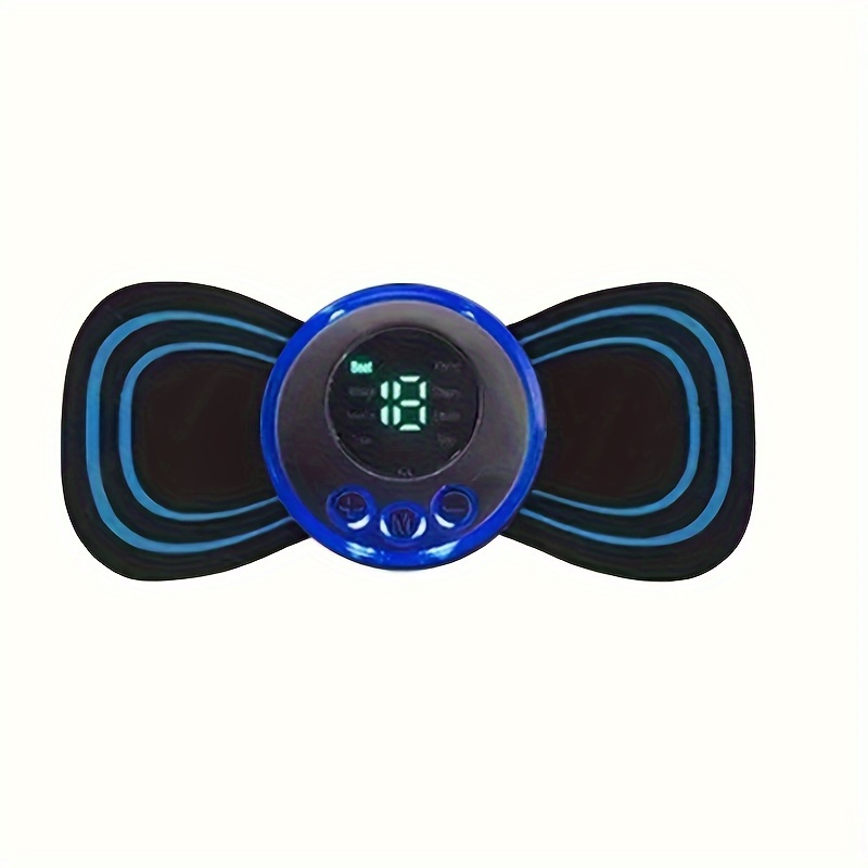 1pc Rechargeable 5.91in Ems Pulse Massage Neck Massager Device