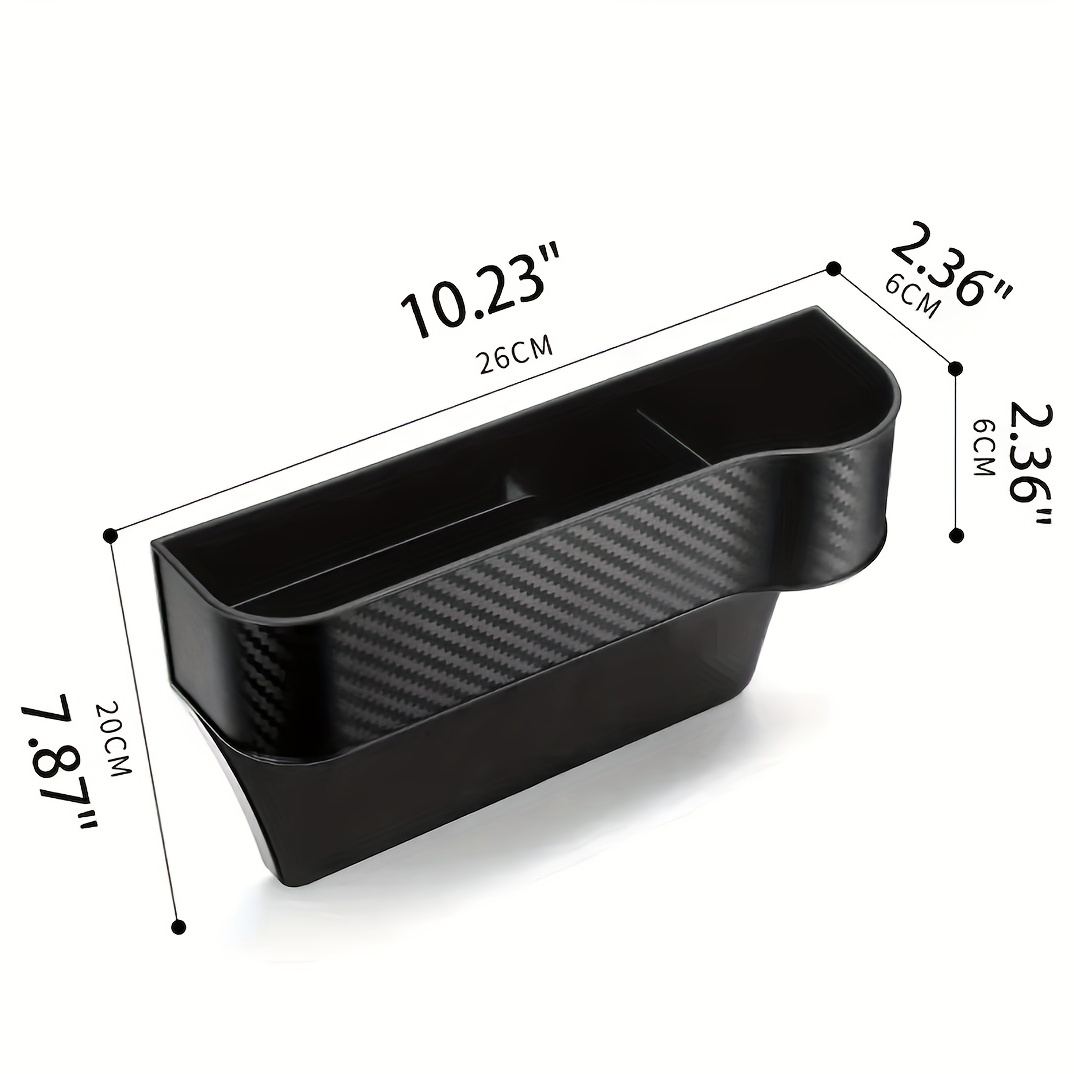 Car Seat Gap Filler Organizer Storage Box Cup Holder
