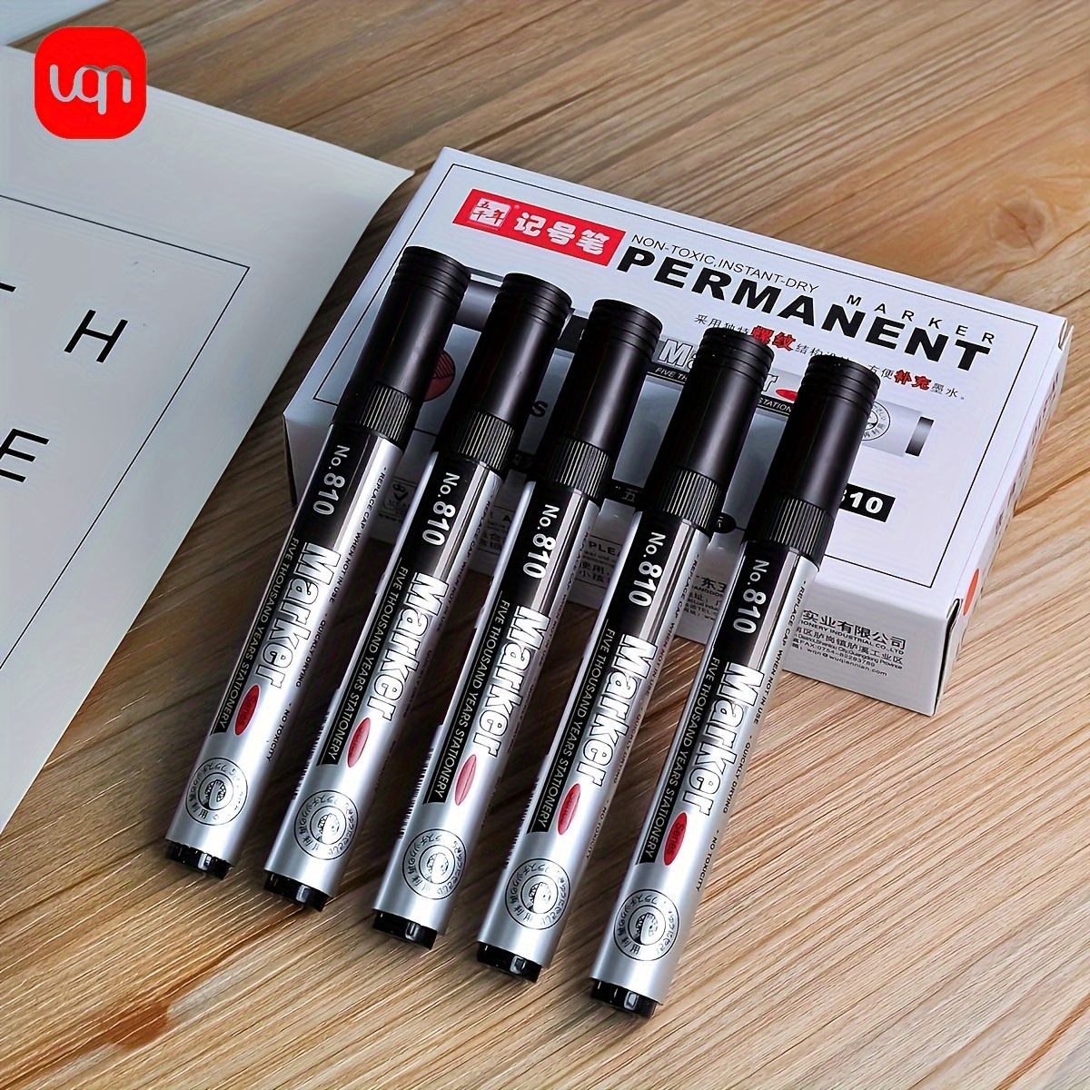 Oily Waterproof Marker Pen Permanent Fine Point Paint - Temu