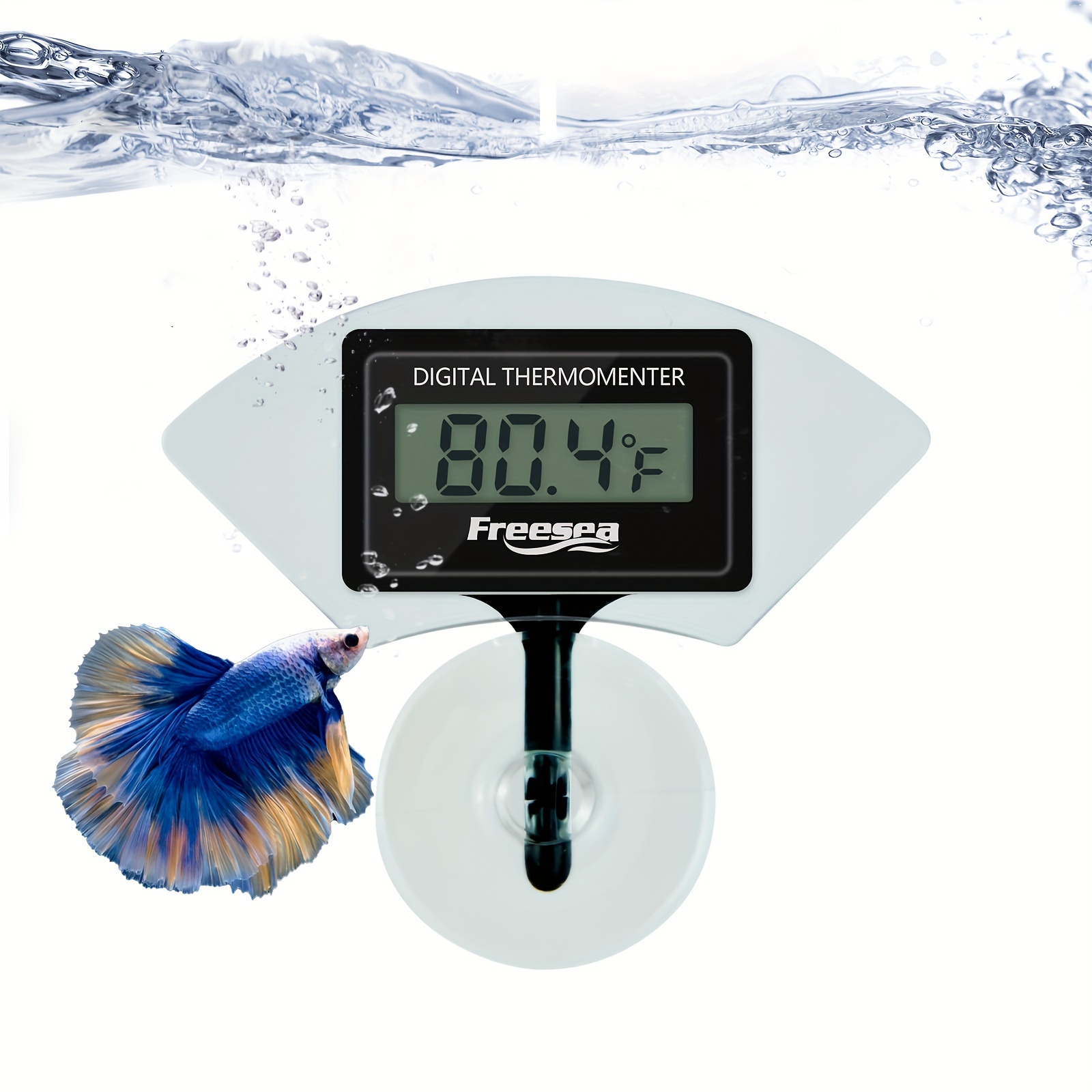 Aquarium Thermometer Fish Tank Thermometer Waterproof - Temu