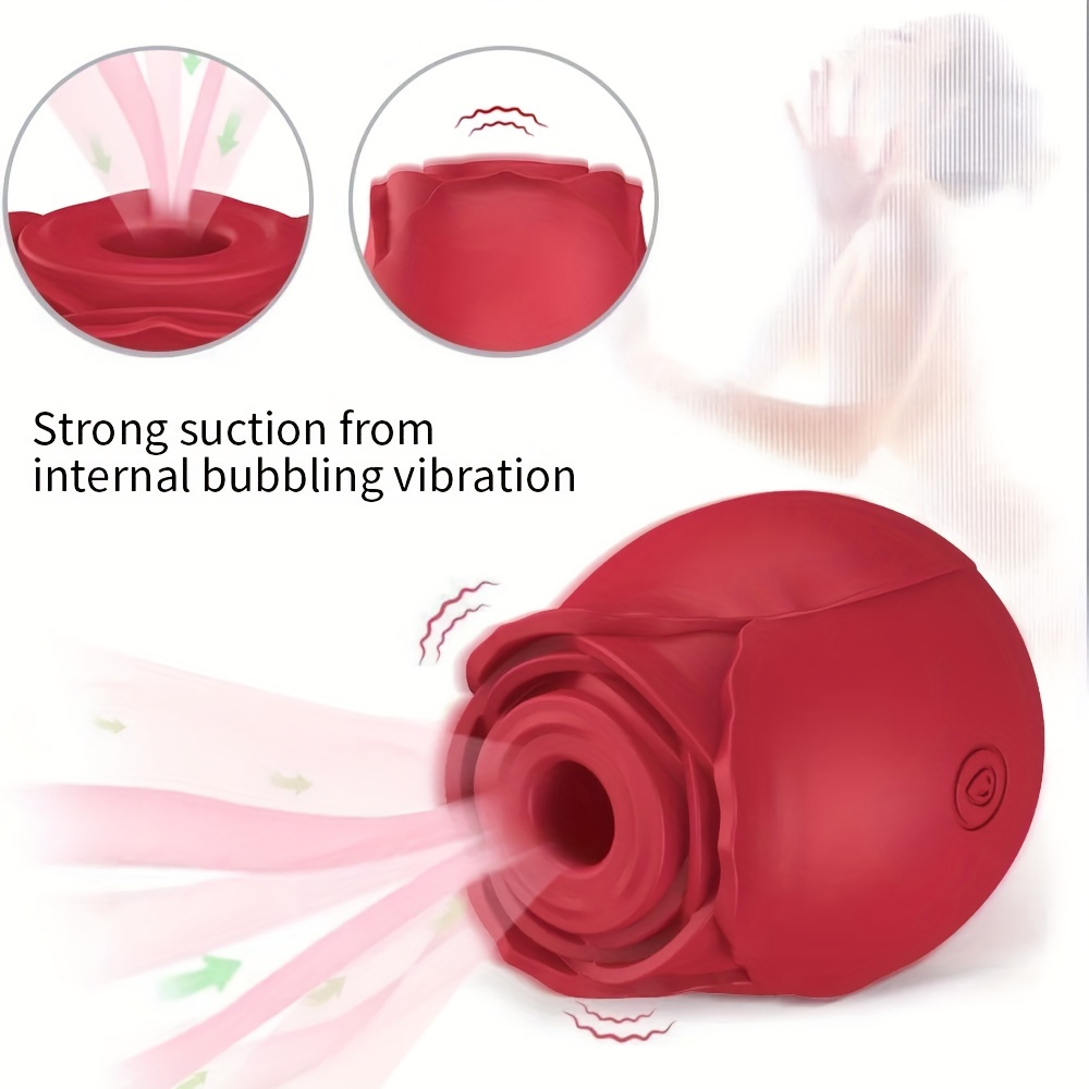 Rose Vibrator Toy Female Rose Sex Toys Women Oral Sex - Temu