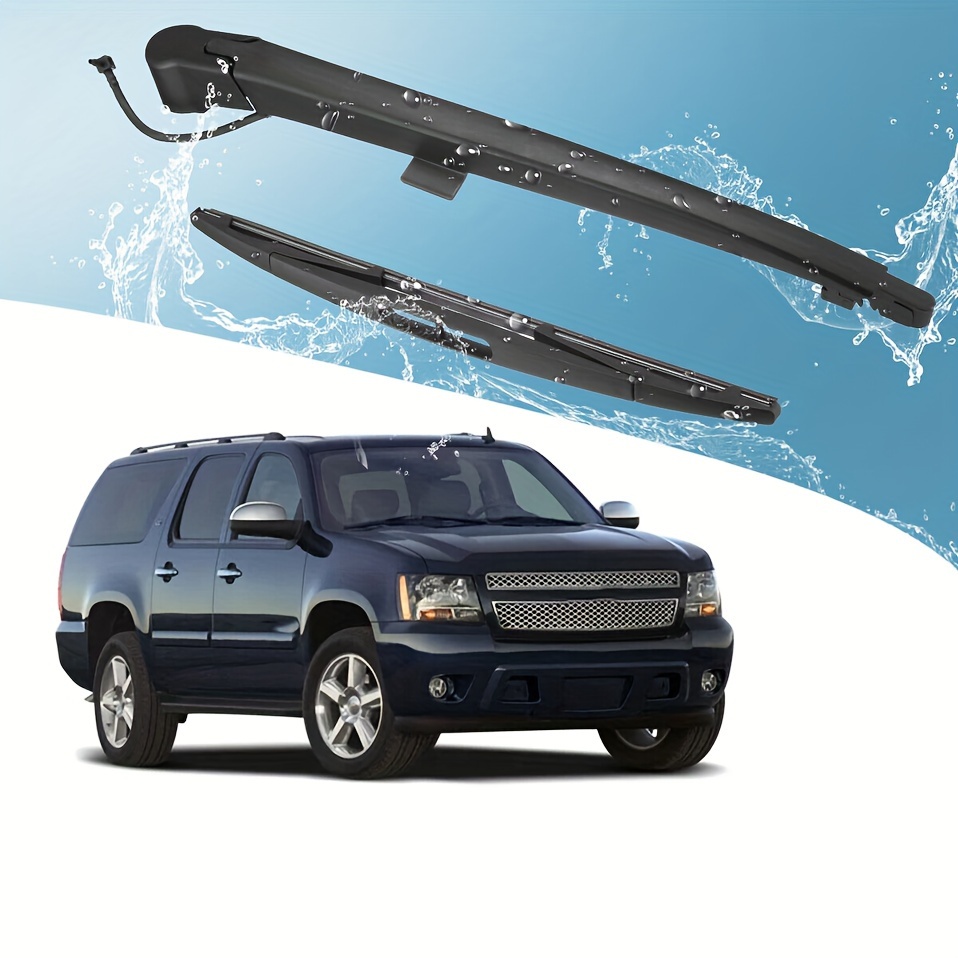 

For Chevrolet For Gm Rear Wiper Arm With Blade For Oe 15277756 Replacement 2007-2013 For Escalade For Suburban For Tahoe For Yukon Xl