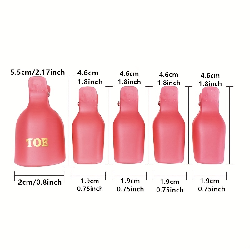 5pcs Nail Enhancement Tool Nail Remover Nail Clip