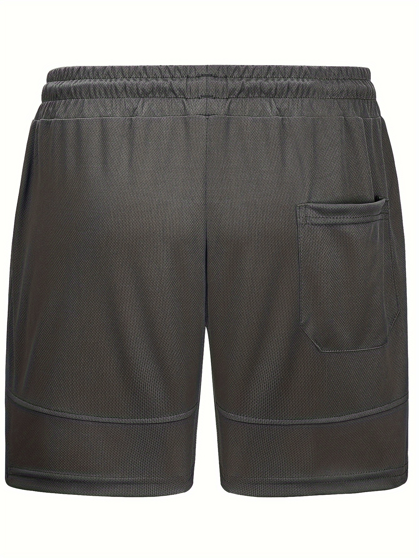 Mesh shorts with deals zipper pockets