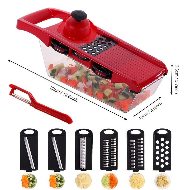 6 in 1 Multifunctional Vegetable Slicer And Grater Perfect - Temu