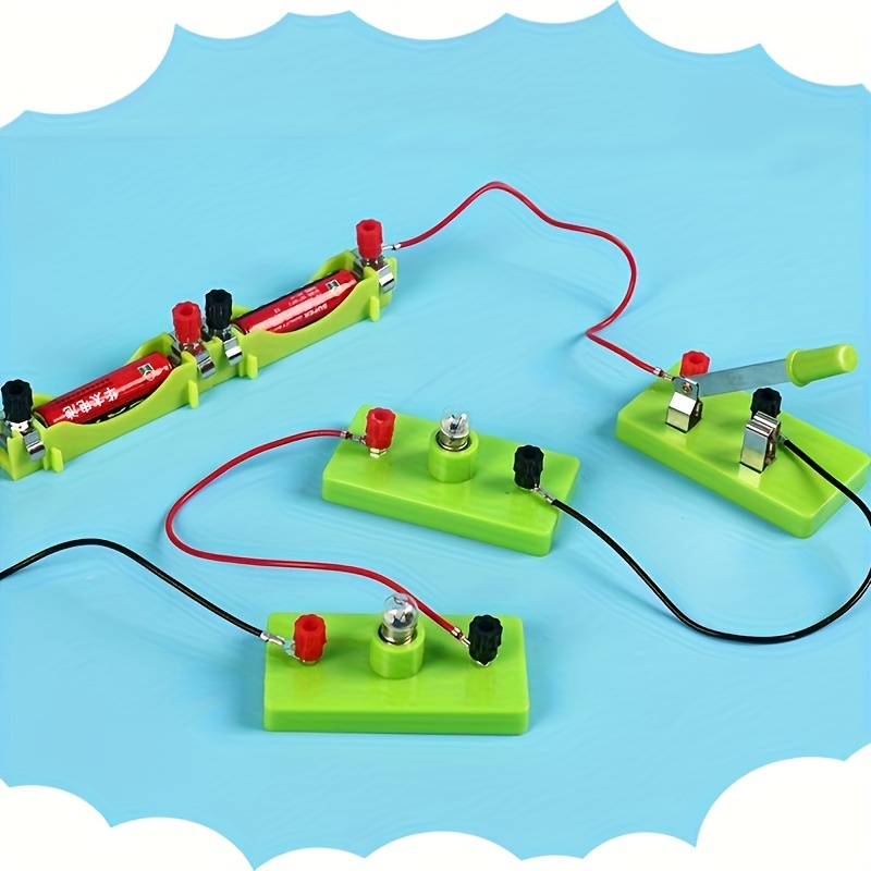 Circuit DIY Physique Jouet Kit d'exploration électronique Enfants Science  Expérience Jouet éducatif Science Expérience Jouet éducatif Pour enfants