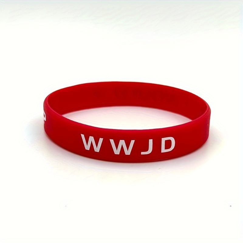 Red hot sale wwjd bracelet