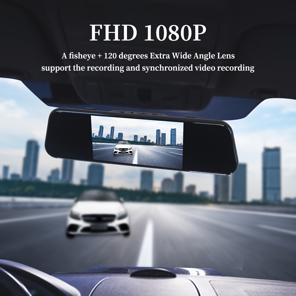 Caméras De Voiture Board FHD1080P Avant Et Arrière Pour - Temu France