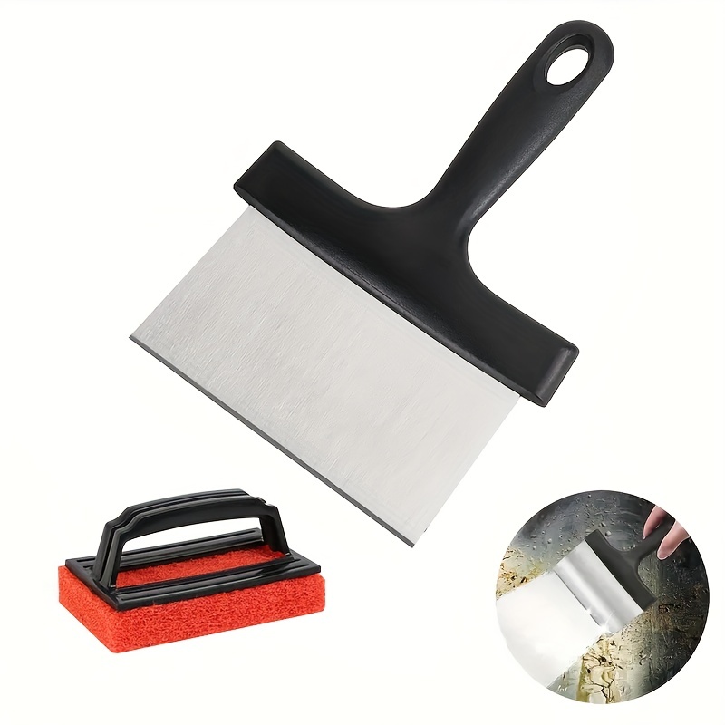 Household Kitchen Scraper With Scale Stainless Steel Semi - Temu