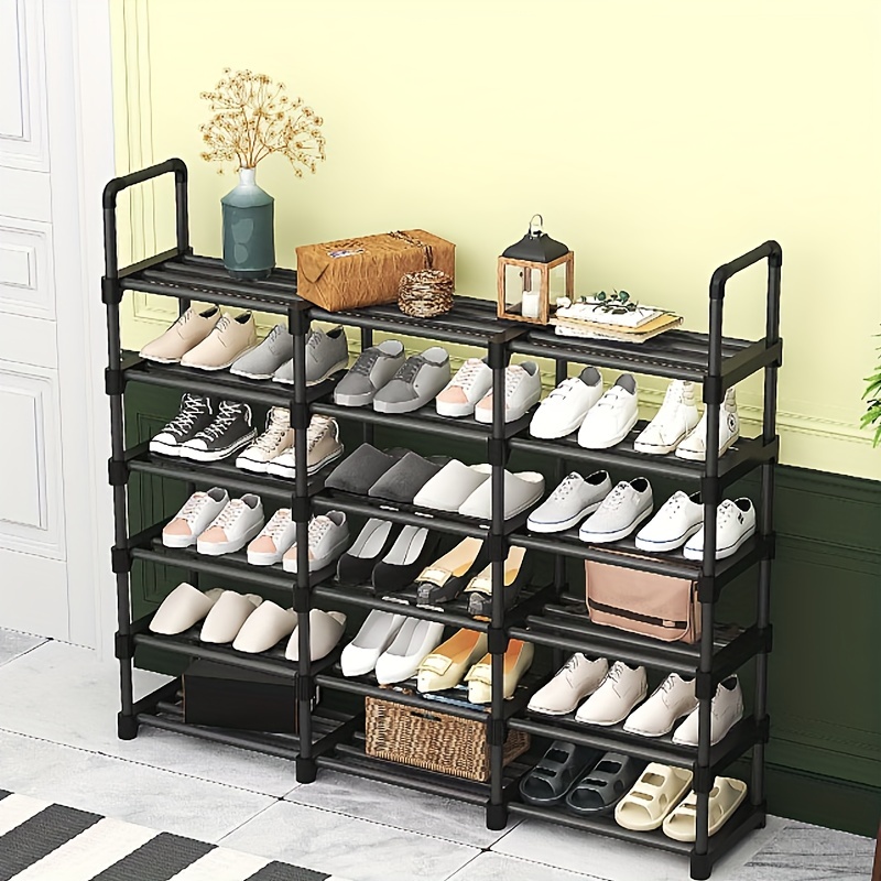 1pc Multifunctional Stainless Steel Shoe Rack With Easy Assembly