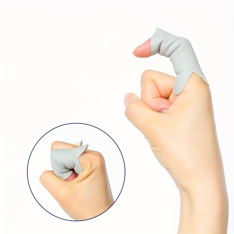 Silicone Finger Cots Gel Finger Sleeves Protectors Support for Arthritis  Basketball Silicone Fingerless Sleeves Mallet Finger Trigger Finger  Cracking
