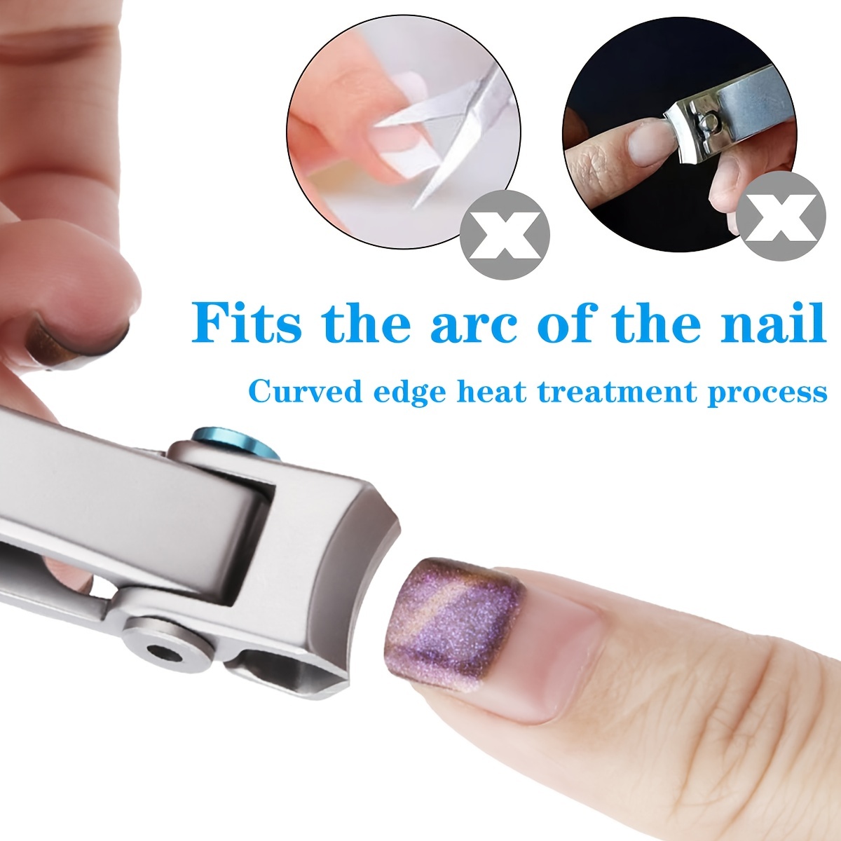 Large Heavy Duty Toe Nail Clipper For Thick Toenails, Manicure