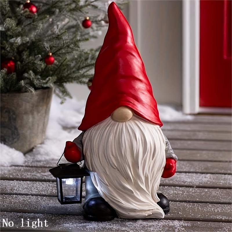 1pc Decorazioni Natalizie Esterno Gnome Santa Benvenuto - Temu