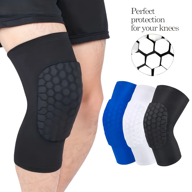 1PCS Breathable Sports Football Basketball Knee Pads Honeycomb