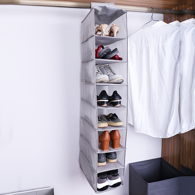 Hanging Closet Organizer with Drawers -3 Shelves Underwear/Socks