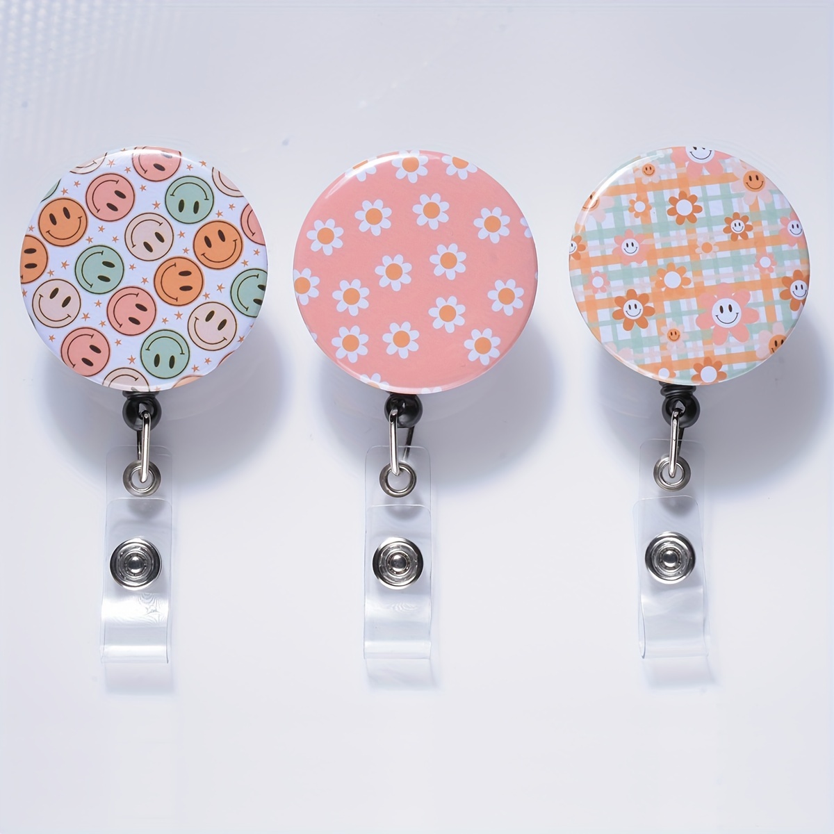 1pc Retractable Nurse Badge Reels Novelty Find Something Good In