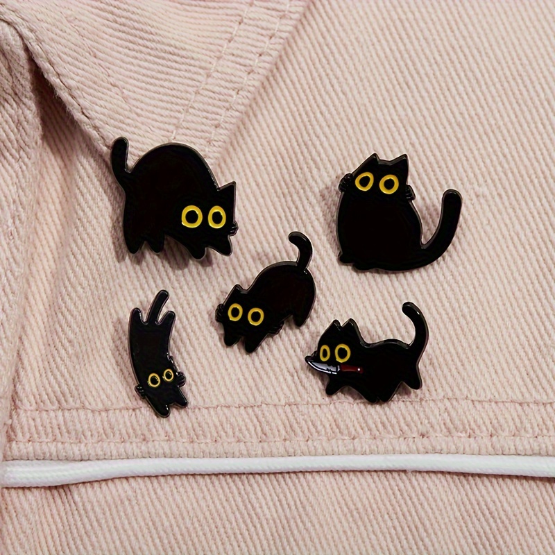 Gato, Broche gato negro con Hama mini Compra las creaciones…