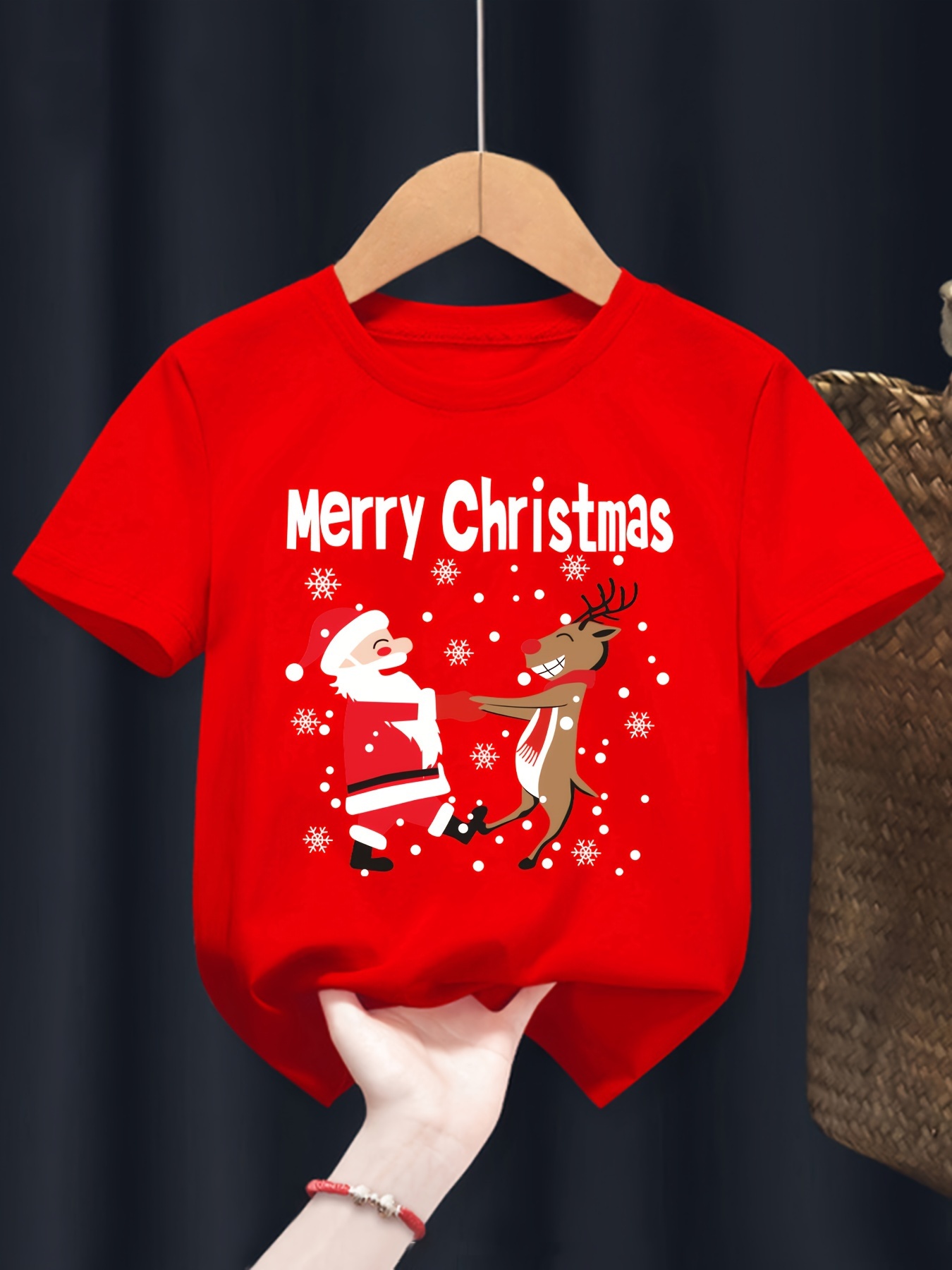 Jingle Bass Christmas Authentic Outdoors Tee/ Boys Men's Christmas