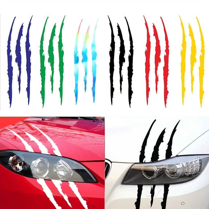 Auto Auto Aufkleber Reflektierende Monster Klaue Scratch Streifen