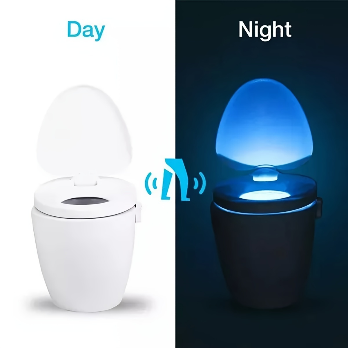 Smart Toilet Night Light, 16-color Motion Sensor Led Bowl Night Lights,  Battery Operated Color Changing Night Lamp, Washroom Light Activated Butt  Lamp For Bathroom, Washroom Accessories - Temu