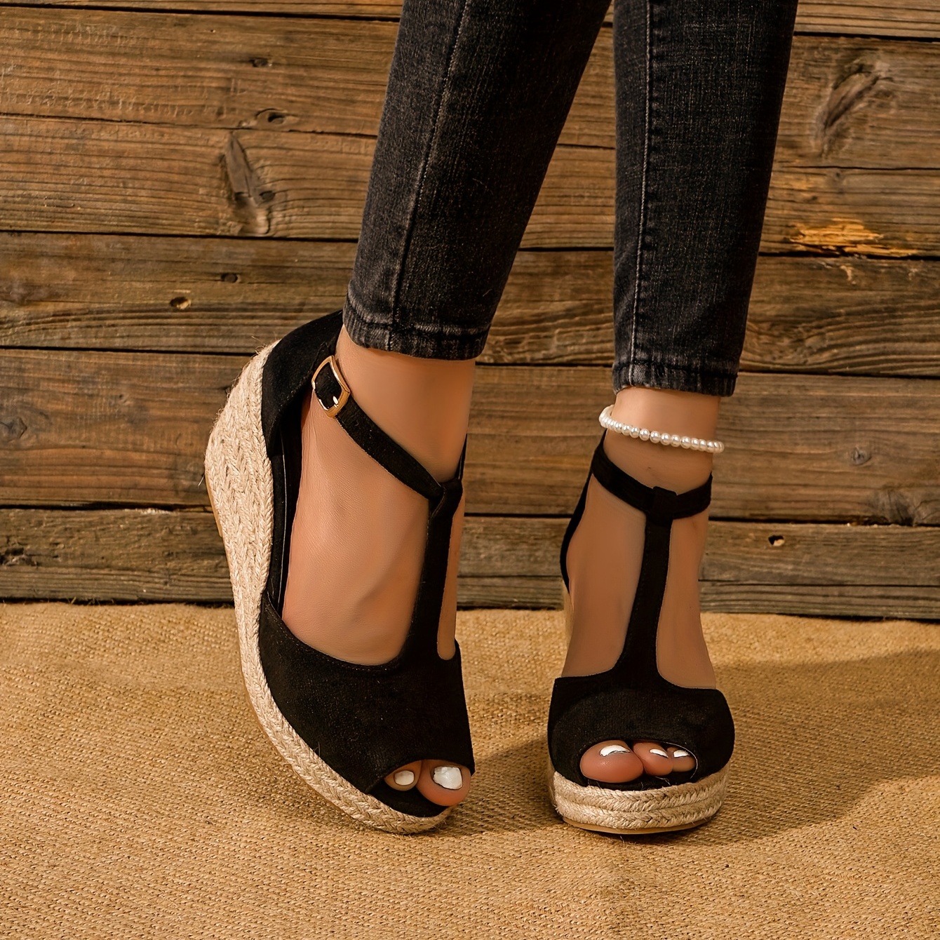 T shop strap espadrilles