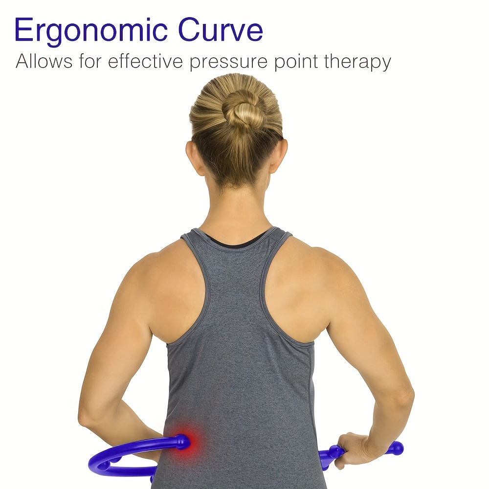 Neck Massage Tool Pressure Point Therapy Roller Massager Shoulder Trigger  Point