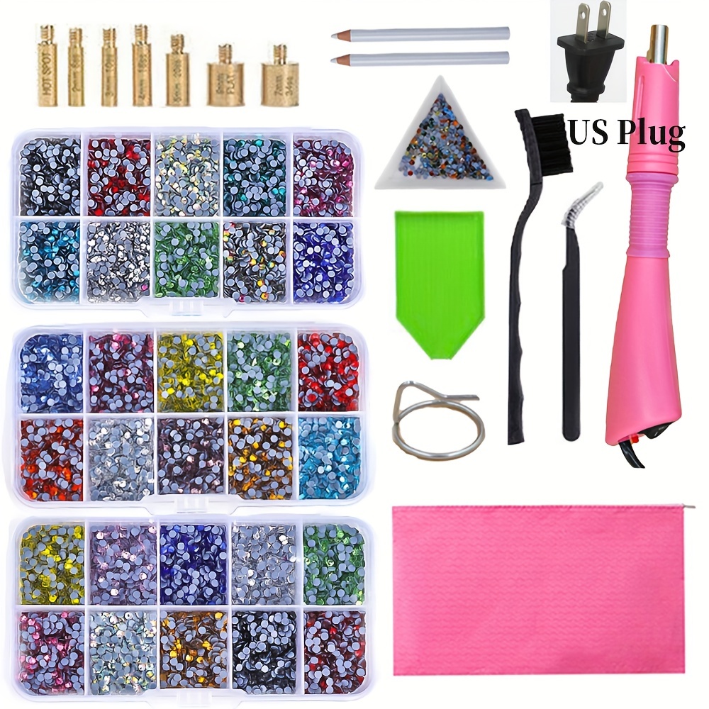 Rhinestone Applicator, Bedazzled Kit With Rhinestonesdiy Hotfix