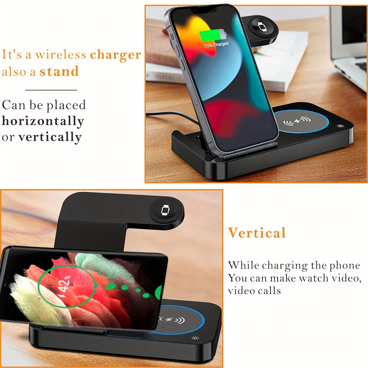 Wireless Charging Station Android Multiple Devices 1 - Temu United