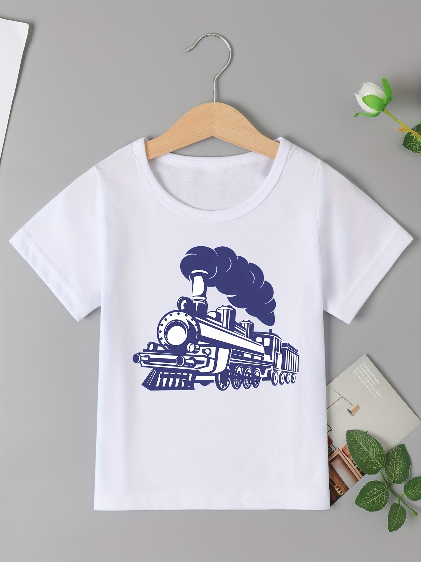t shirt creativa ragazzi stampa retrò magliette casual Temu