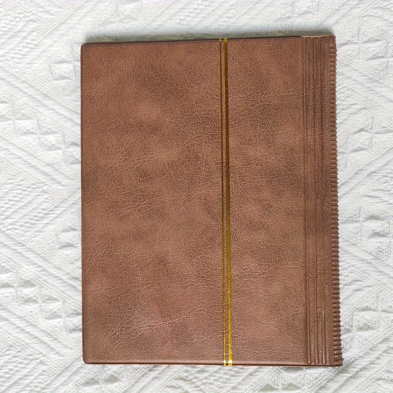 Stamp Collecting Albums - Pocket Stockbook in Brown includes 5 White Pages