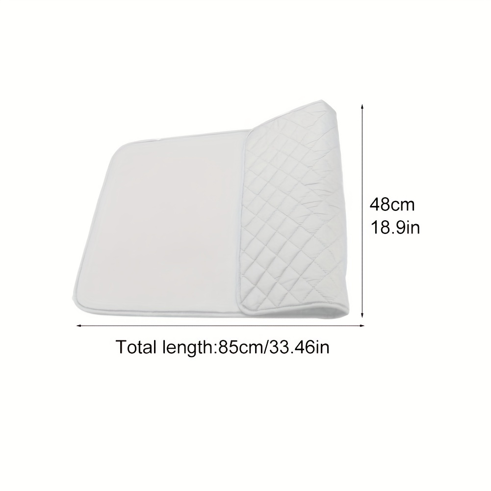 Ironing Board, Lightweight Foldable Portable Magnetic Ironing Mat That Can  Withstand High Temperatures up to 500 ° F, Durable Ironing Pad for Washer