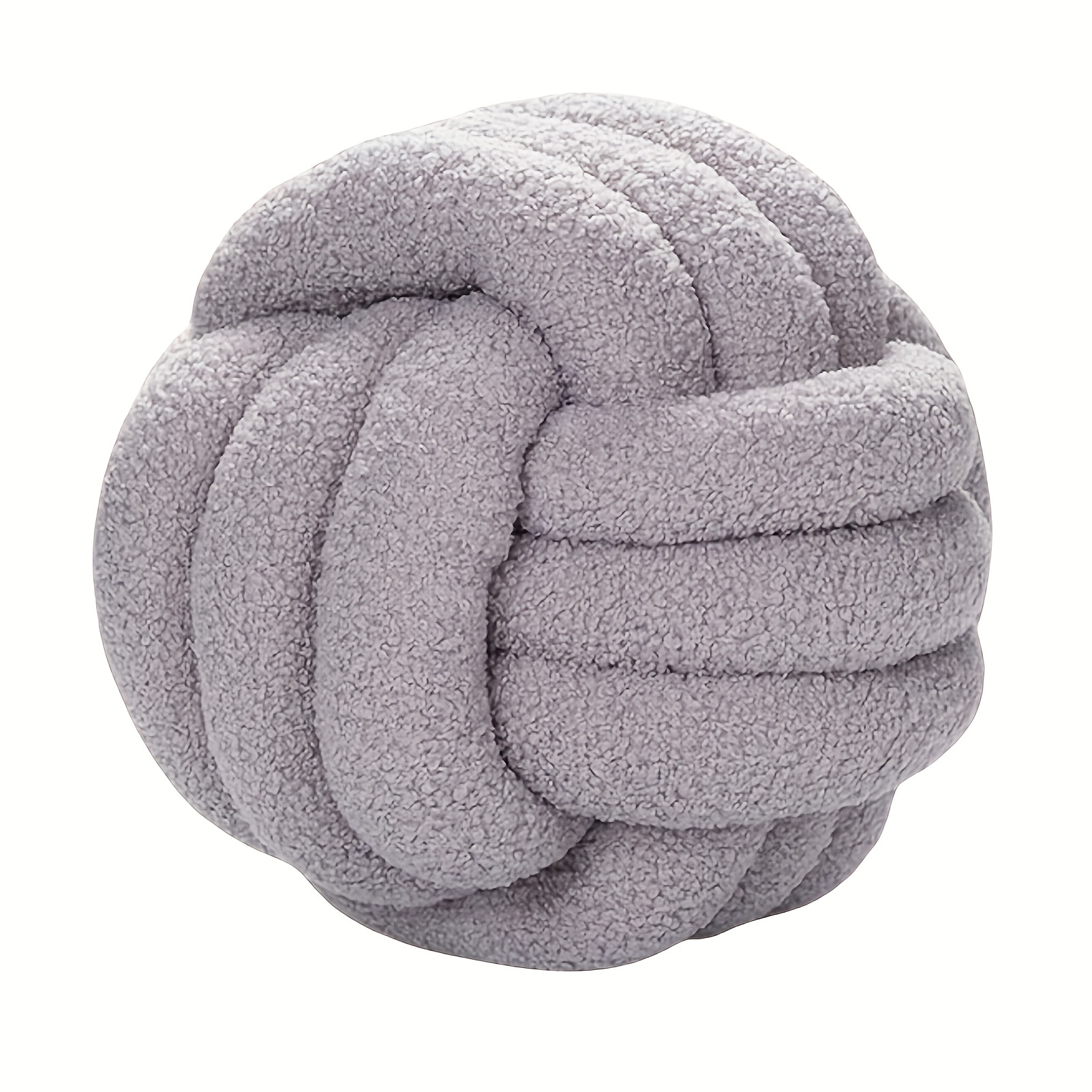 Knot ball outlet pillow