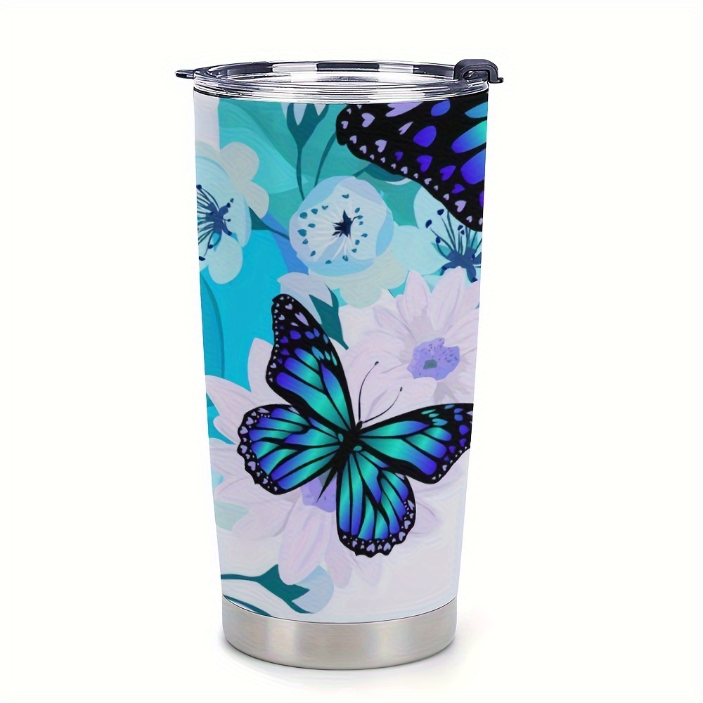 Jewelry Butterfly Stainless Steel Insulated Tumbler For Her - Temu