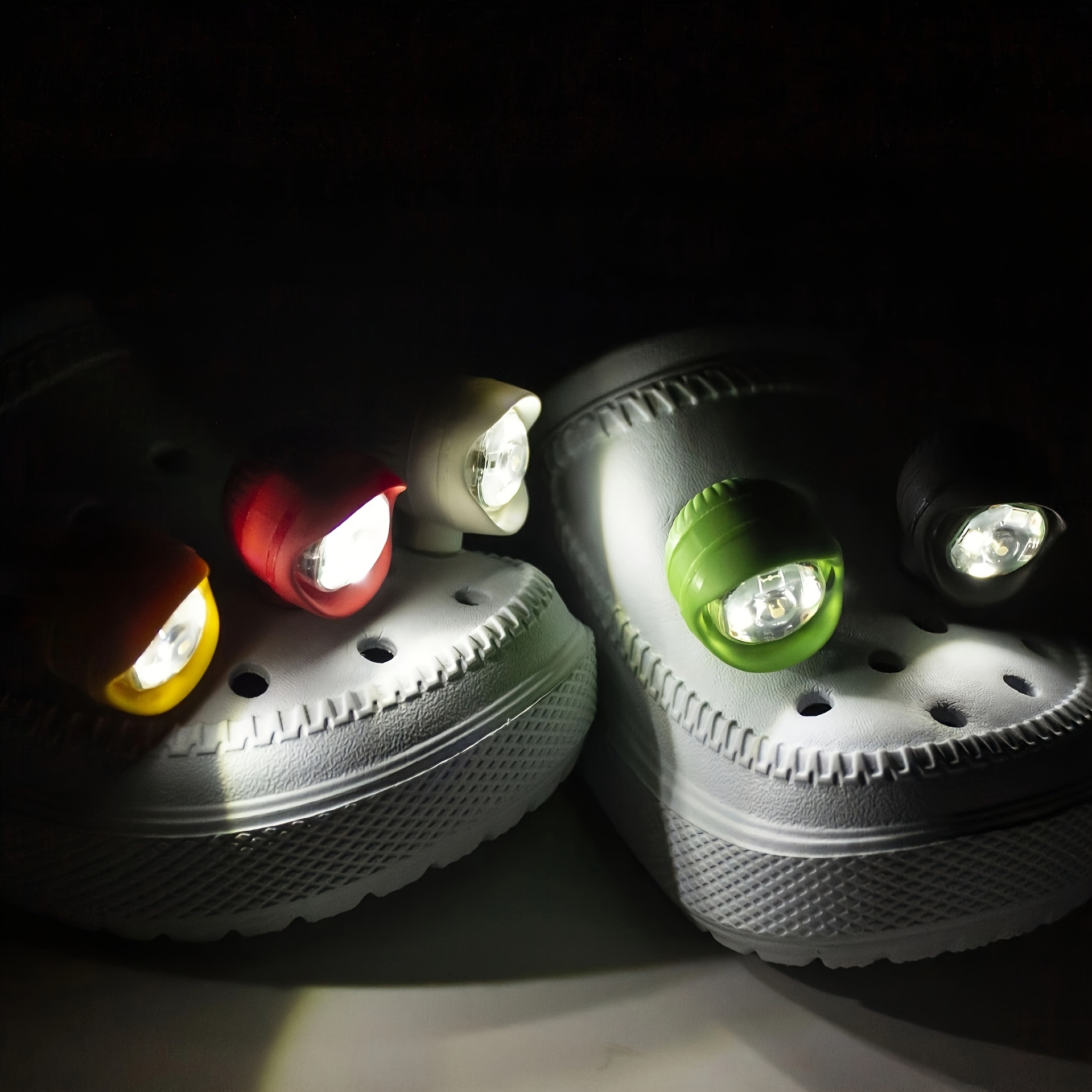 1pc pince à chaussure lumière nuit, avertissement de sécurité LED