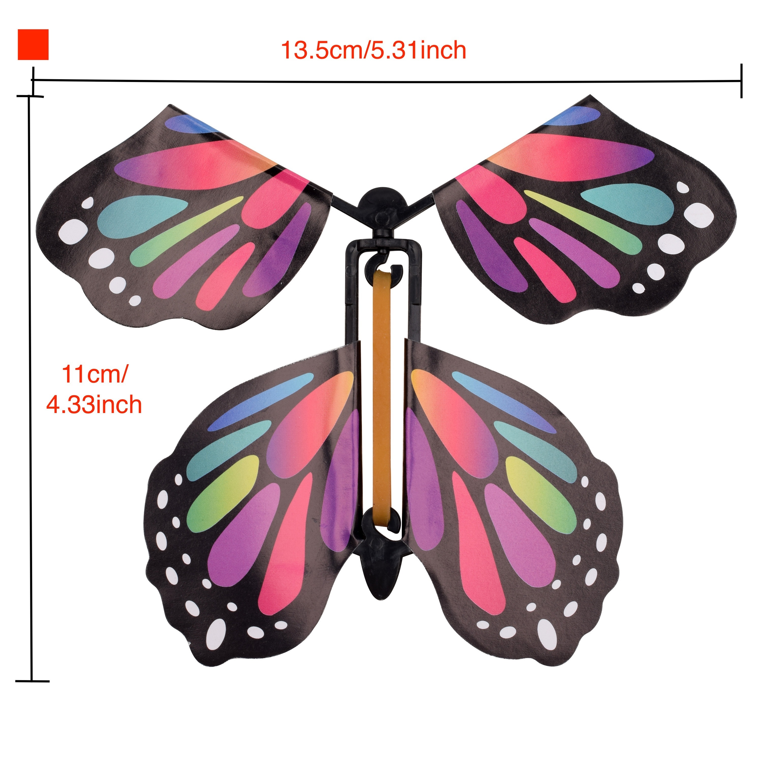 Fliegende Schmetterlinge, Magische Schmetterlinge,  Regenbogen-Schmetterlings-Set, Neuheitenspielzeug