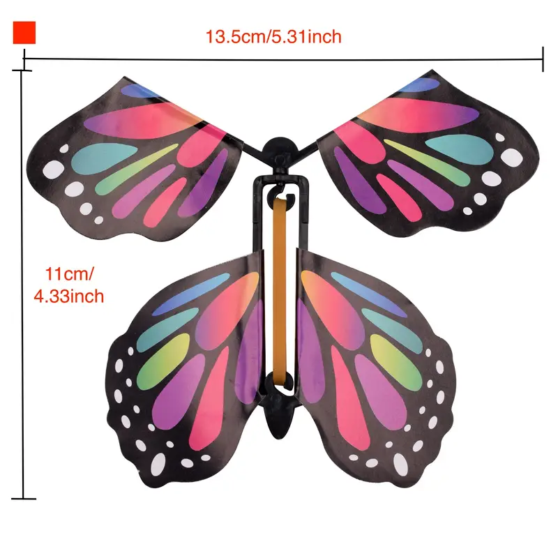 Fliegende Schmetterlinge, Magische Schmetterlinge,  Regenbogen-Schmetterlings-Set, Neuheitenspielzeug