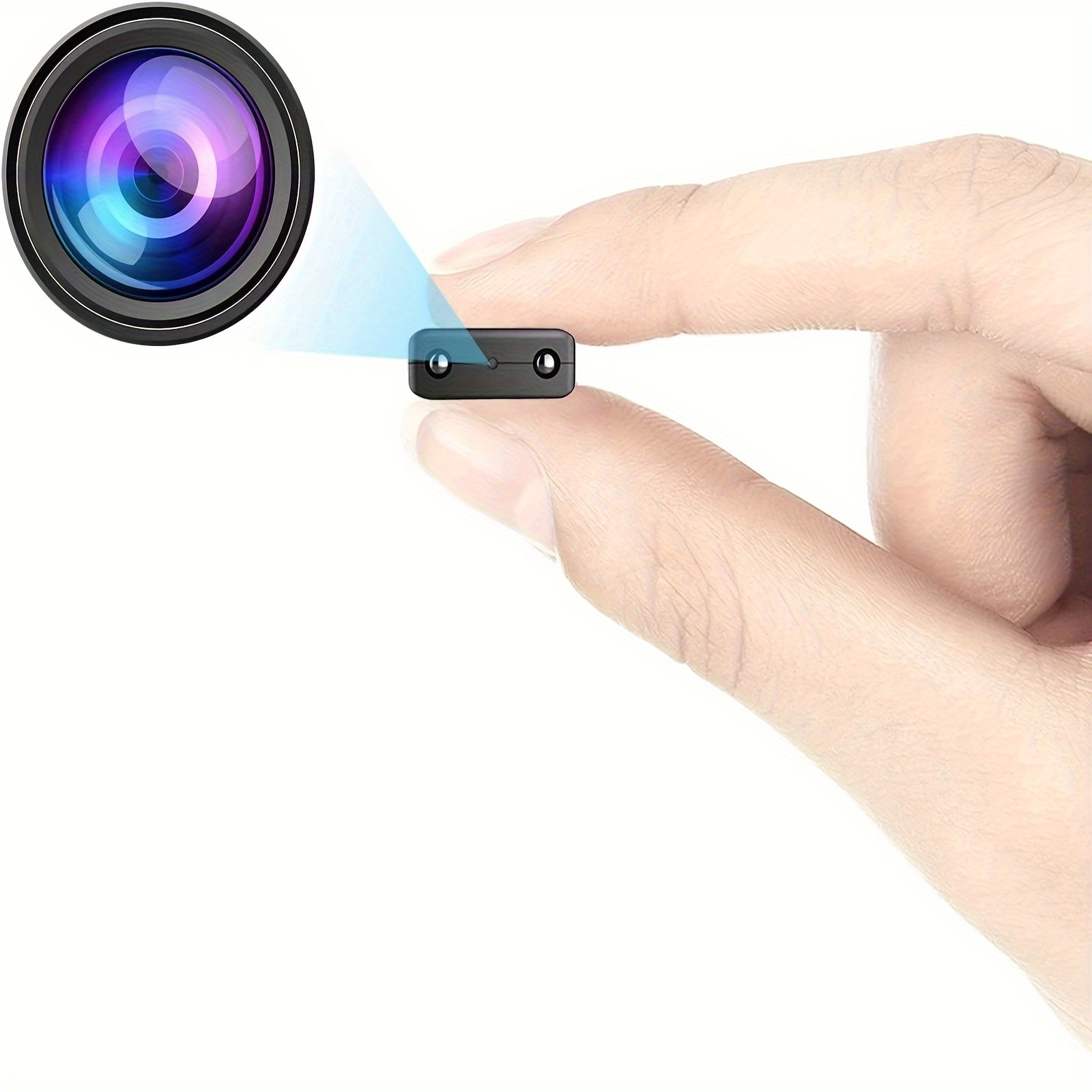 Mini cámara espía DIY inalámbrica 4G y WiFi con batería