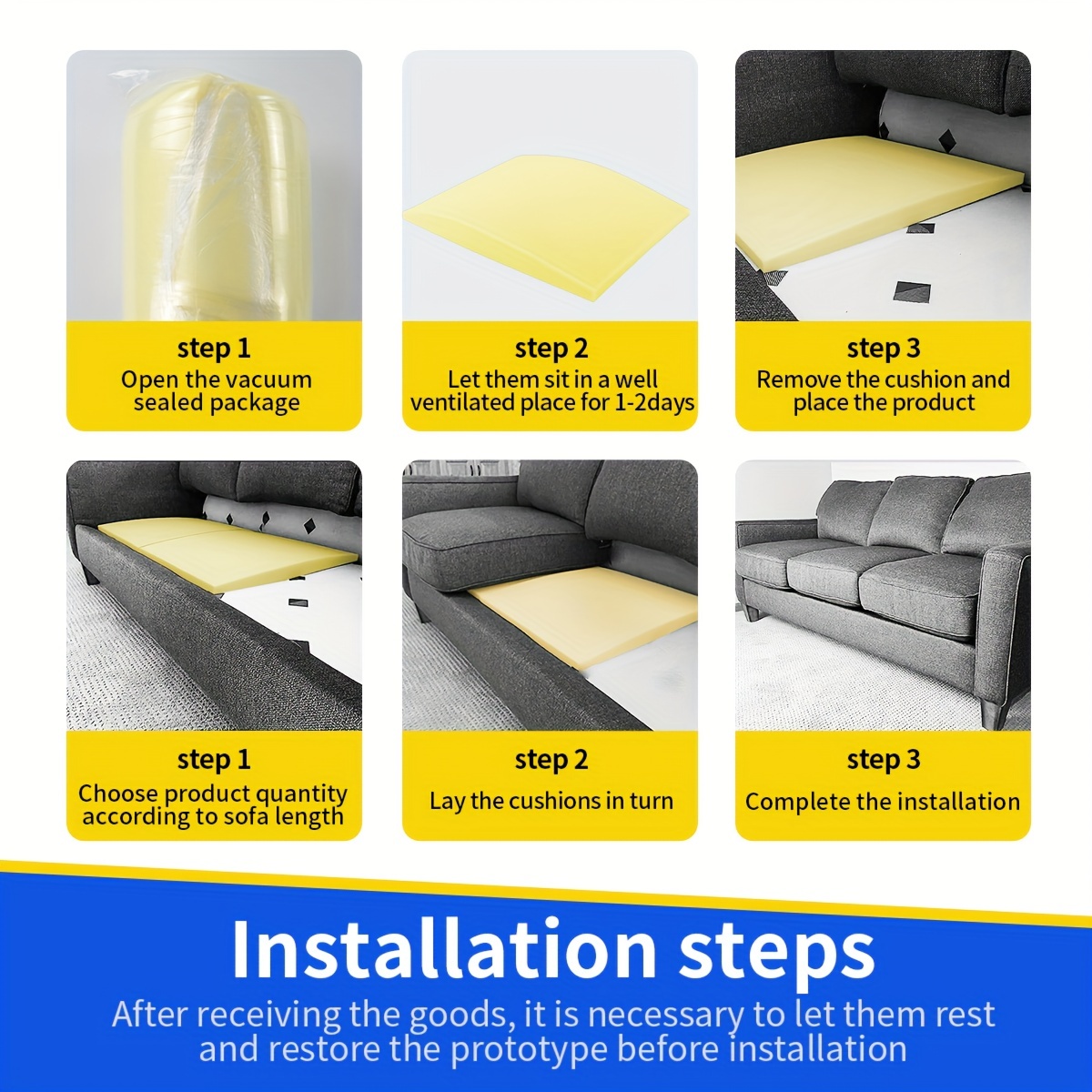 Five reasons to invest in sofa cushion replacement - Foam Superstore