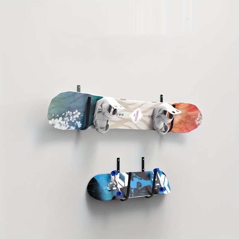 スノーボード&スケートボード用 ディスプレイラック (6+1) - スノーボード