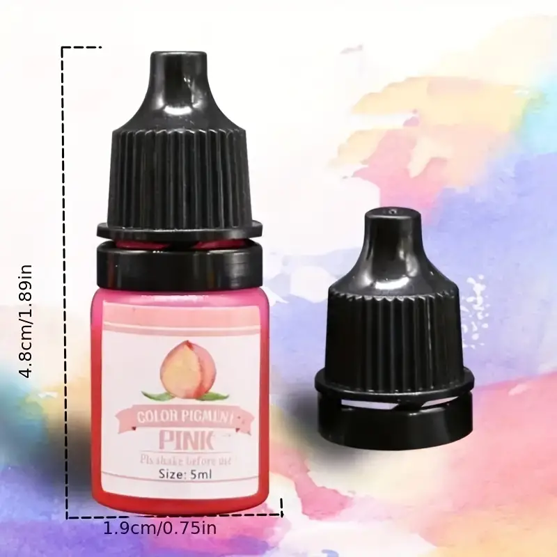 24 Bottles Epoxy Resin Color Pigment Liquid: 24 Colors - Temu United Arab  Emirates