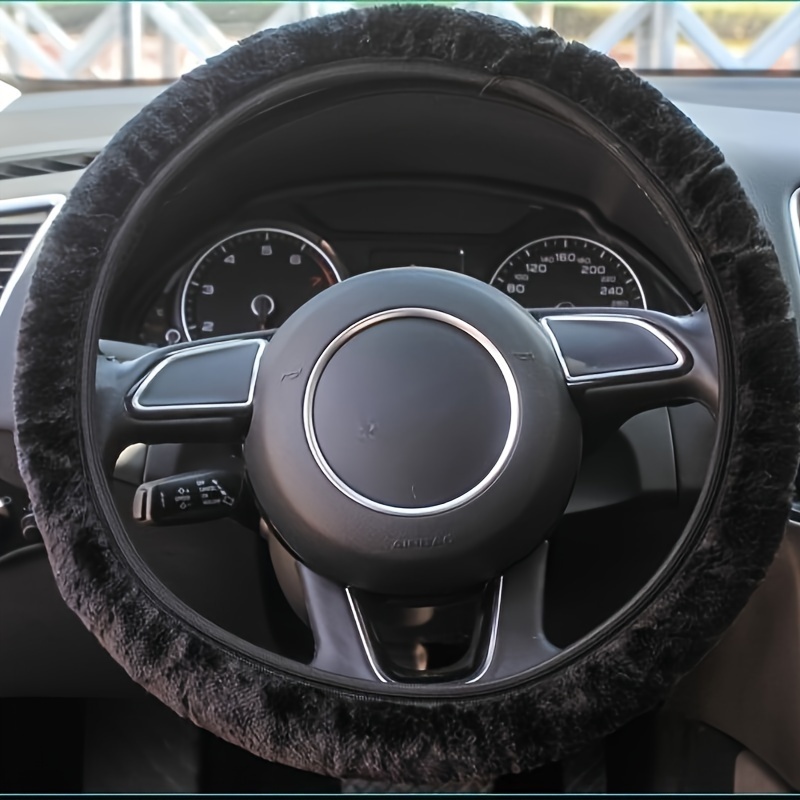 Winter Warm Plush Car Steering Wheel Cover Kurzflorige Niedliche