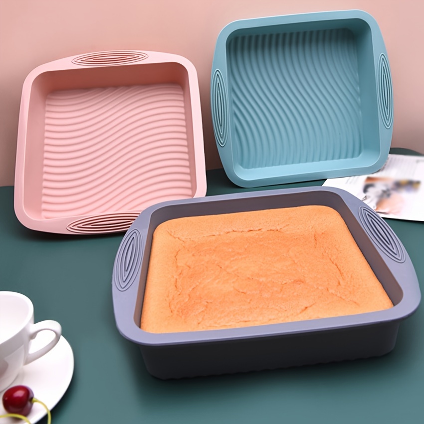 1pc Silicone Baking Mold, Cake Mold, 9inch Round Cake Pan, High Temperature  Resistant, Easy To Release, Baking Tools