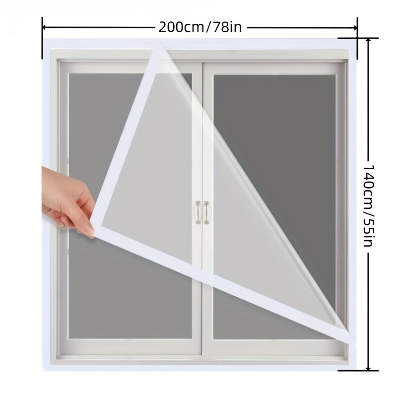 Window Insulation Kit Transparent Windproof And Warm Film - Temu