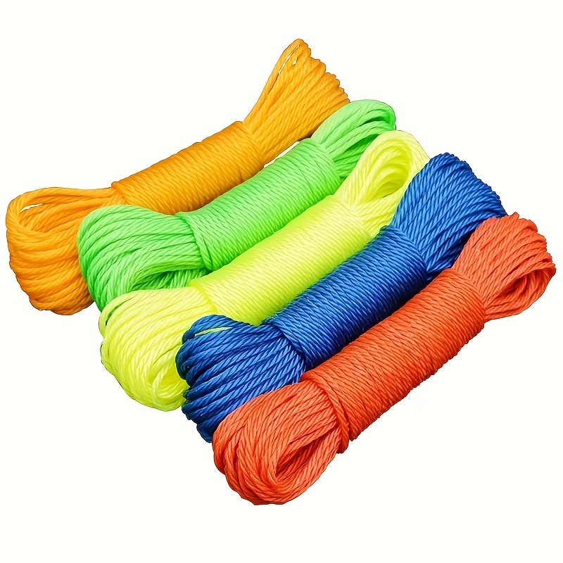 10Meter Multicolor Nylon Rope Roll for DIY