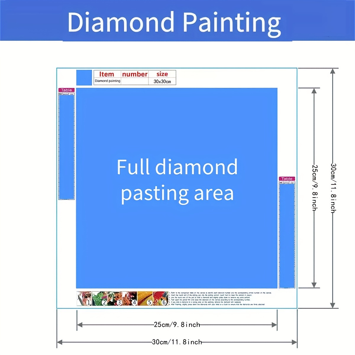 1pc 5D Artificial Diamond Painting Set Owl Pattern DIY Diamond Painting  Frameless Decor Gifts