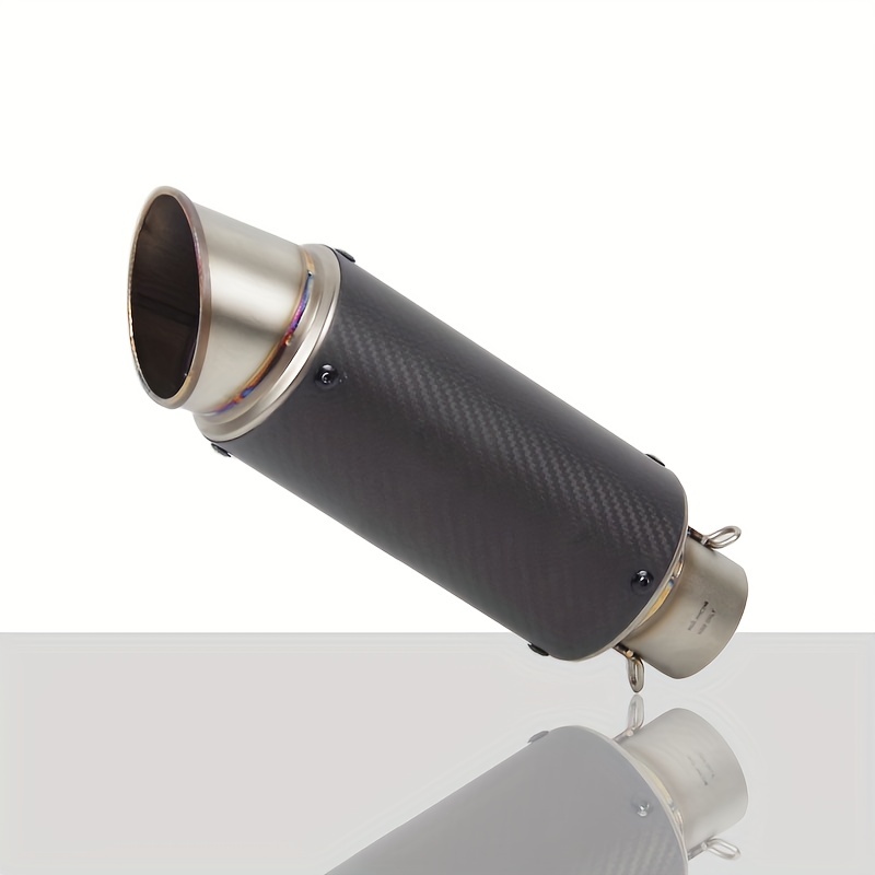 carbon fiber motorcycle exhaust pipe with db killer 51mm 60mm sizes for motocross racing and off road bikes for   kawasaki ducati details 13