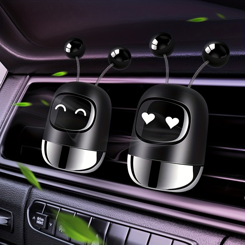 

Cute Robot Design Air Vent Car Air Freshener, Car Air Outlet Aromatherapy Clip, Cartoon Robot Car Perfume Car Decoration Accessories
