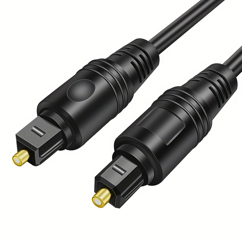 Optical Audio Cable fiber Optic Cable [s/pdif] With Gold - Temu
