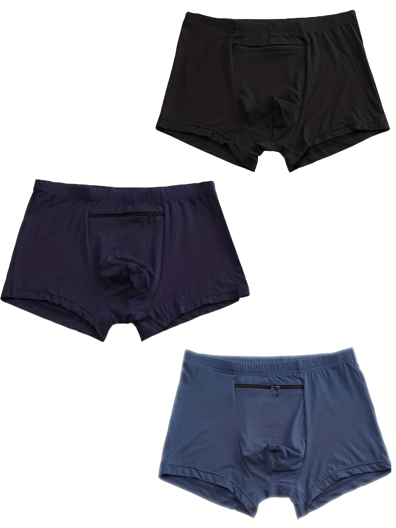 Men's Zipper Shorts Pockets Loose Breathable Comfortable - Temu Canada