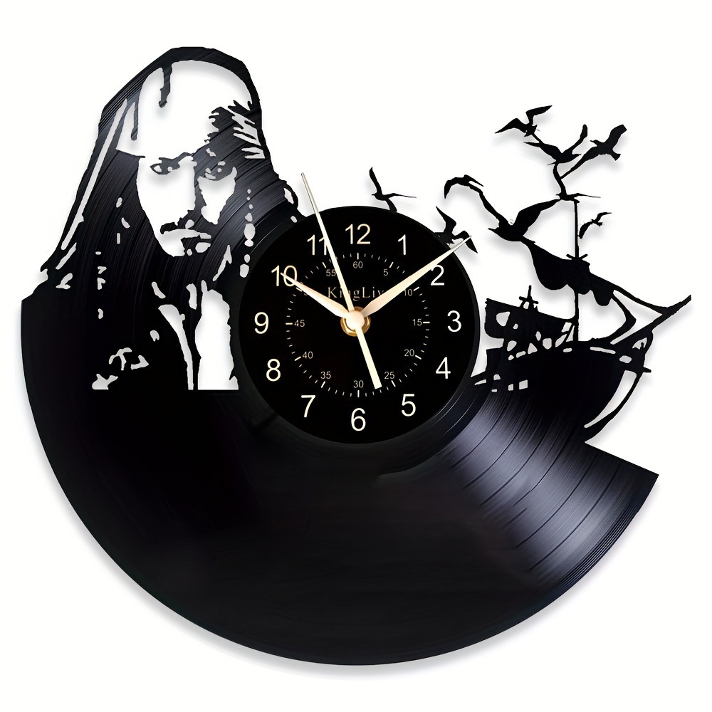 1pc Horloge En Vinyle Harry Potter Horloge Murale - Temu Switzerland